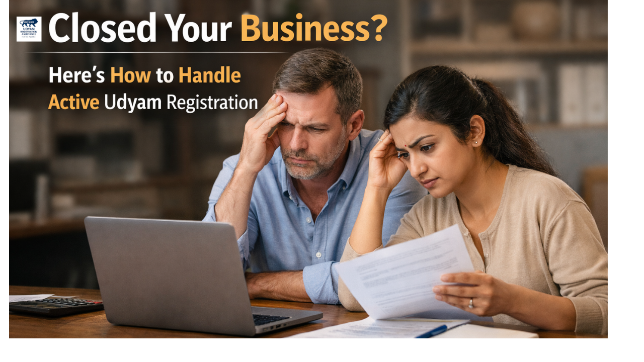 Udyam Registration Cancellation | Close Udyam, Udyog Aadhar & MSME Certificate